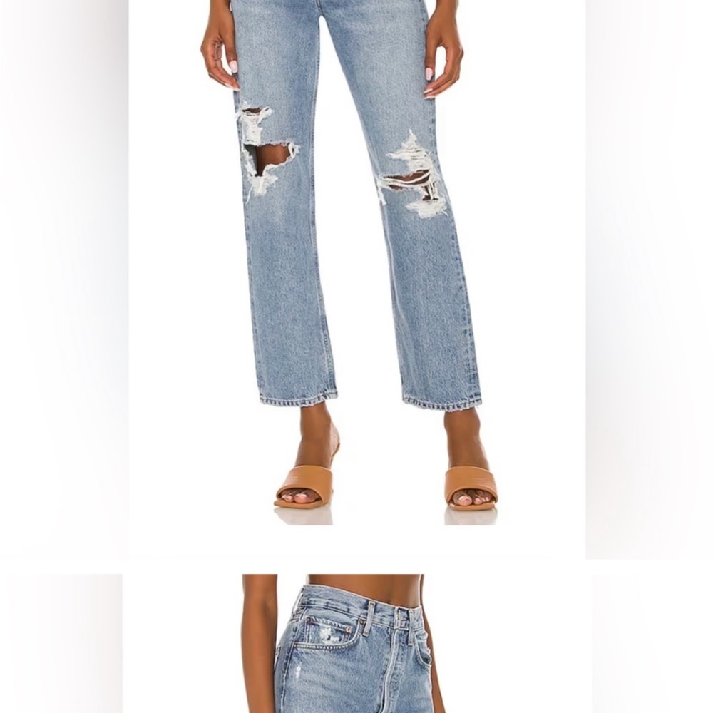 AGOLDE 90s Mid Rise Loose Jeans in Wander